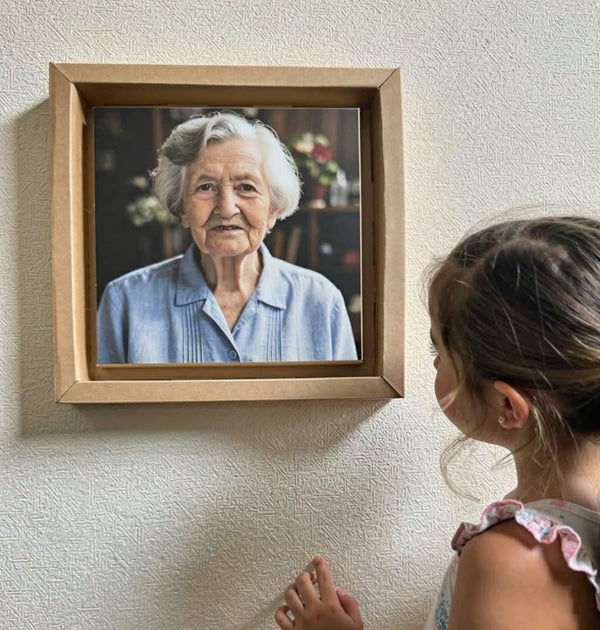 Un cadre émotionnel pour vos souvenirs