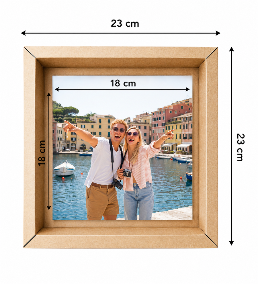 Dimensions du cadre pliable Parole d'Artiste